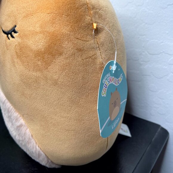 *SOLD* Squishmallow 12" "LIJJIAN" Capybara NWT - Picture 2 of 6